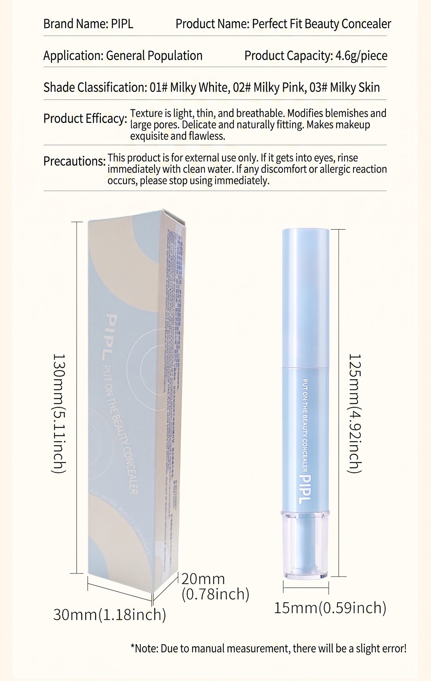 🍀🍀Hydrating Concealer Pen With Brightening & Flawless Coverage