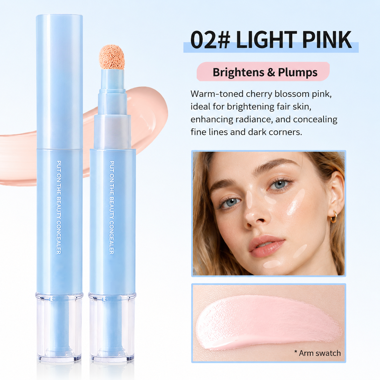 😍😍Hydrating Concealer Pen With Brightening & Flawless Coverage