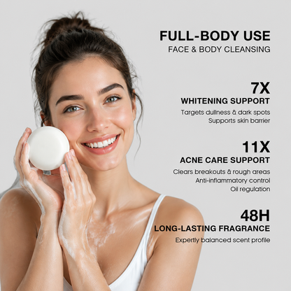 TeaShell Niacinamide Brightening Soap for Dull & Uneven-Looking Skin